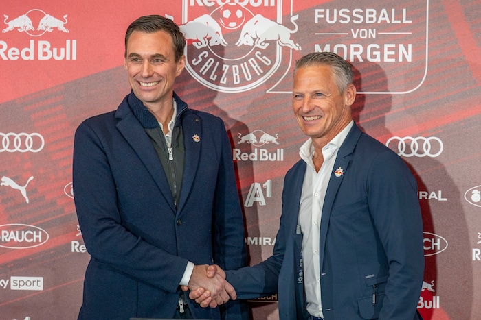 Marcus Mann (li.) mit Stephan Reiter.