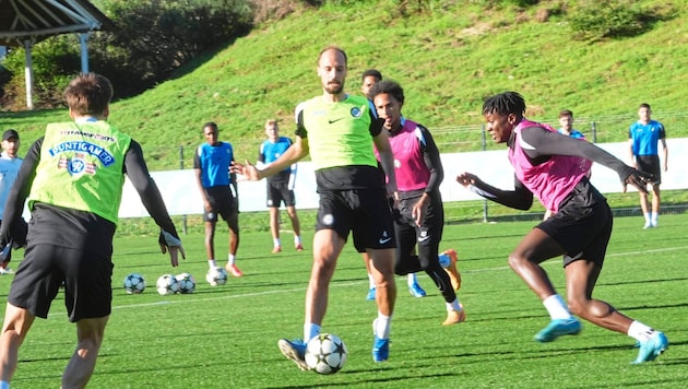 Wie schon im letzten Jahr trainiert Sturm wieder im Nobelort Marbella.