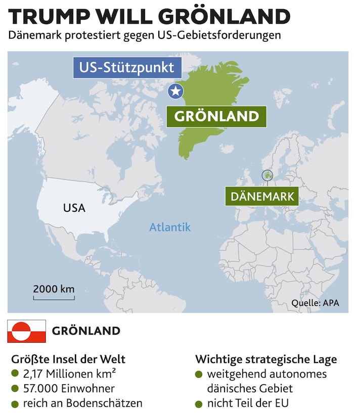 Zwischen Grönland und einer versuchten Übernahme der USA steht nur Trumps Gewissen.
