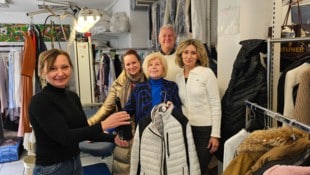 Nach 55 Jahren verabschiedet sich die legendäre Klagenfurter Putzerei-Chefin Eleonore Vallant ...