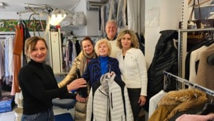 Nach 55 Jahren verabschiedet sich die legendäre Klagenfurter Putzerei-Chefin Eleonore Vallant ...