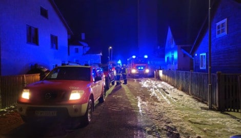 Ein Großaufgebot an Einsatzkräften rückte zur Grillparty aus.