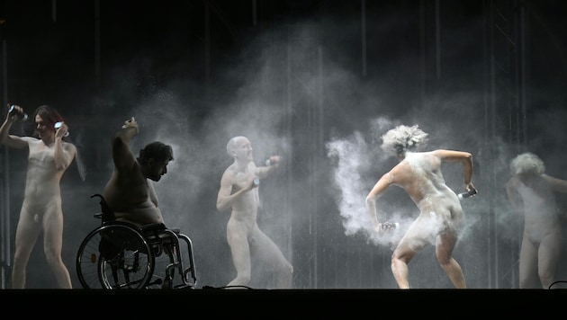 Die Skandal-Performance „Pudertanz“