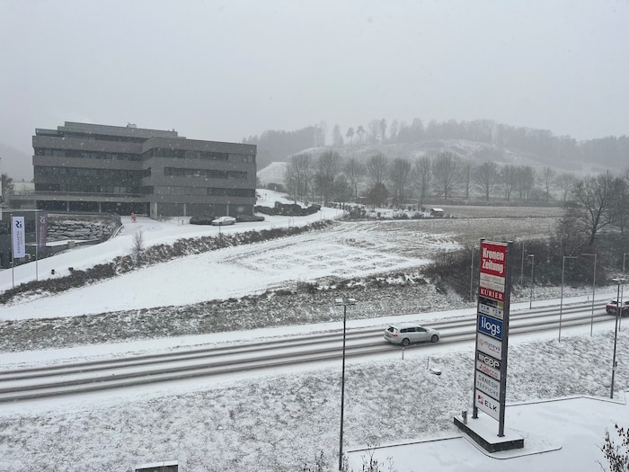 Angezuckert auch die Schleppe Kurve in Klagenfurt