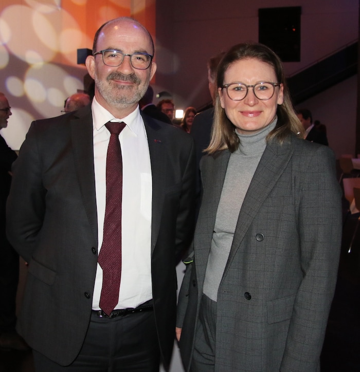 Othmar Tamerl (BFI) und RLB-Vorstand Gabriele Kinast fühlten sich wohl.