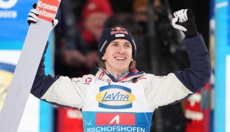 Zum Abschluss der Vierschanzentournee holte Daniel Tschofenig noch einen ÖSV-Tagessieg!