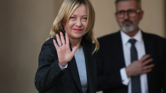 Italiens Ministerpräsidentin Giorgia Meloni
