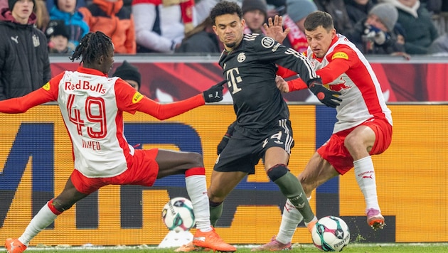 Gegen Bayern München konnten die Salzburger in der zweiten Halbzeit nicht überzeugen.