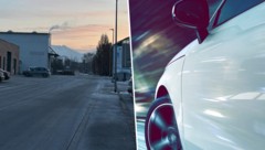 In der Innsbrucker Dörrstraße (links) gerieten die Raser ins Visier der Polizei.