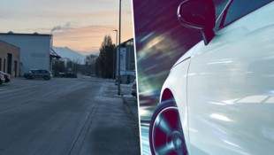 In der Innsbrucker Dörrstraße (links) gerieten die Raser ins Visier der Polizei.