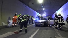 Der Pfändertunnel war zwischen 16 und 17.15 Uhr in beide Fahrtrichtungen gesperrt.
