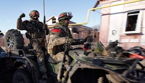 Russische Soldaten in der Ukraine (Archivbild)
