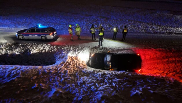 Die Unfallstelle im Überblick.