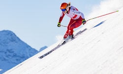 Zuletzt feierte Leonie Zegg in der Abfahrt von St. Moritz ihren ersten Sieg im Europacup.