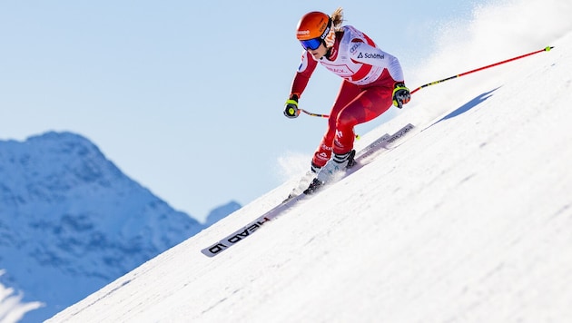 Zuletzt feierte Leonie Zegg in der Abfahrt von St. Moritz ihren ersten Sieg im Europacup.