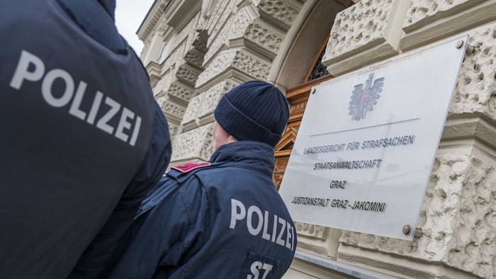 Das Polizeiaufgebot war groß