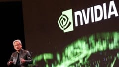 Mit einem Börsenwert von 4,5 Billionen Dollar liegt Nvidia an der Spitze.