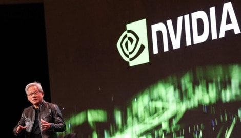 Mit einem Börsenwert von 4,5 Billionen Dollar liegt Nvidia an der Spitze.