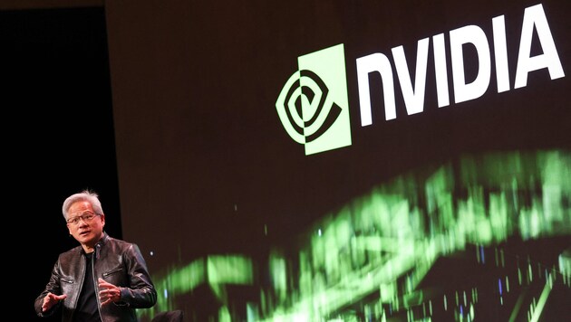 Mit einem Börsenwert von 4,5 Billionen Dollar liegt Nvidia an der Spitze.
