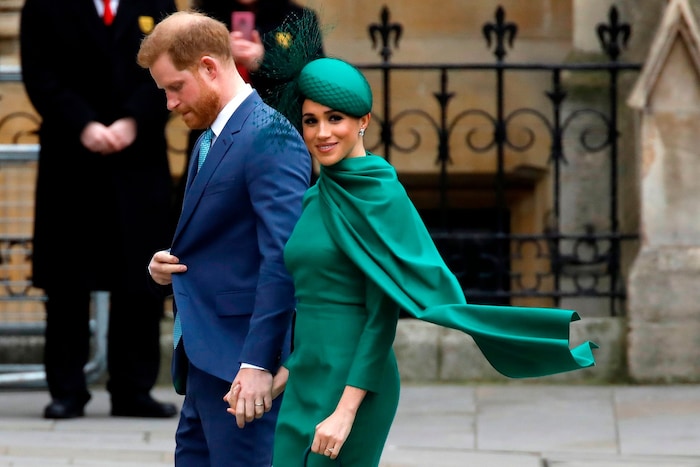 Harrys und Meghans letzter Auftritt als hochrangige Royals im März 2020 – danach flogen sie in ...