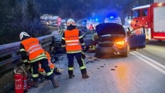 Am Autobahnzubringer Imst ereignete sich der Unfall.