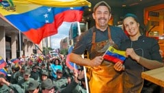 Oscar Sottile und seine Frau Marta beobachten die Situation in Venezuela genau. Dort wird ...