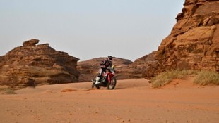 Tosha Schareina führt in der Zweirad-Wertung.