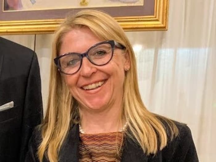 Richterin Gudrun Slamanig (re.)