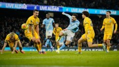 Manchester City und Brighton trennen sich 1:1.