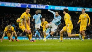 Manchester City und Brighton trennen sich 1:1.