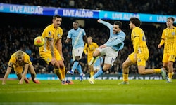 Manchester City und Brighton trennen sich 1:1.