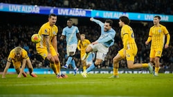 Manchester City und Brighton trennen sich 1:1.