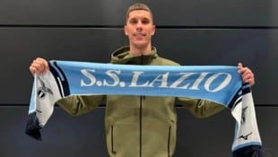 Am Flughafen entstand gleich ein Schnappschuss