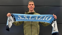 Am Flughafen entstand gleich ein Schnappschuss