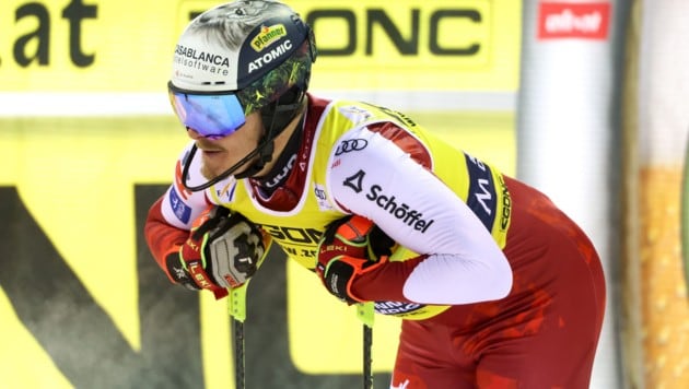 Manuel Feller schied in Madonna aus.