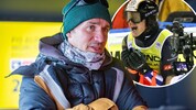 Felix Neureuther (li.) litt mit  Eduard Hallberg mit.
