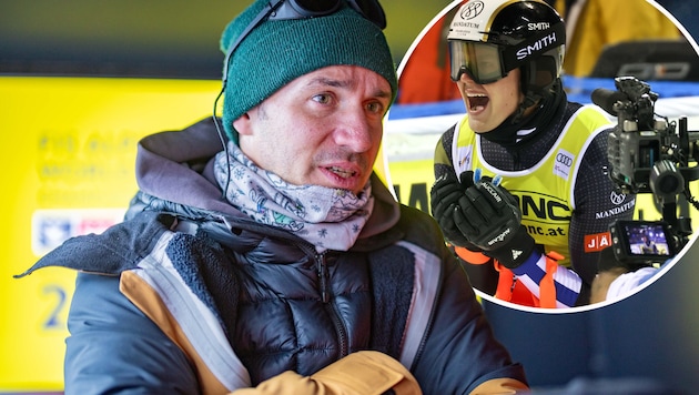 Felix Neureuther (li.) litt mit Eduard Hallberg mit.