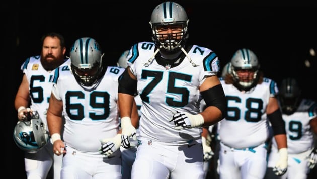 Matt Kalil (Nummer 75) zieht vor Gericht.