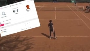 Hilflos stand die Ägypterin Hajar Abdelkadar auf dem Tennisplatz. 