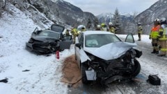 Der Unfall forderte zwei Verletzte.