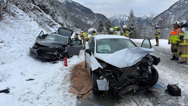 Der Unfall forderte zwei Verletzte.