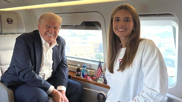 Eighteen-year-old Kai is Donald Trump's eldest granddaughter. Now, for the first time, she has ...