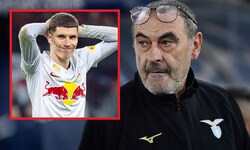 Petar Ratkov und Maurizio Sarri
