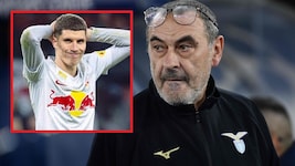 Petar Ratkov und Maurizio Sarri