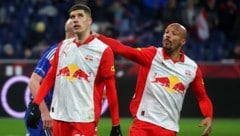 Nun ein Laziali: Petar Ratkov (li.).