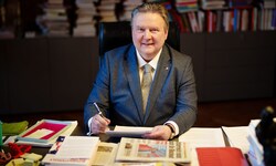Wiens Bürgermeister Michael Ludwig (SPÖ) in seinem Büro im Rathaus.