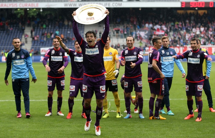 2013 wurde Hosiner mit der Wiener Austria Meister.
