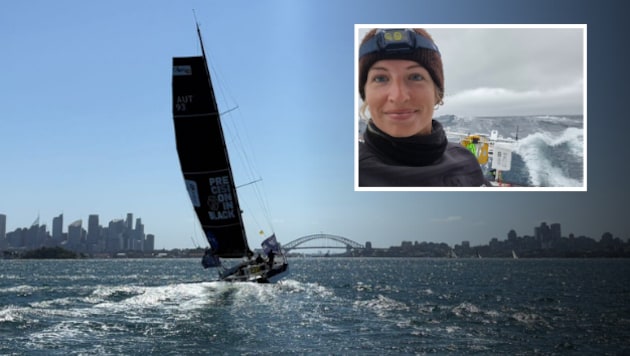 Lisa Berger segelt um die ganze Welt.