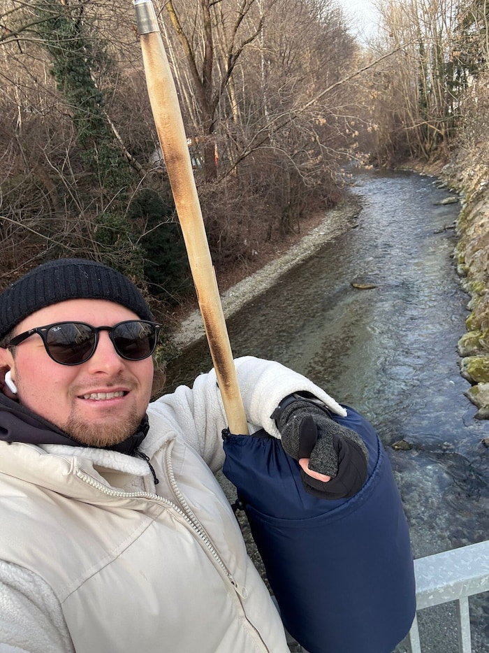 An vielen Flüssen führt der Kältemarsch vorbei.