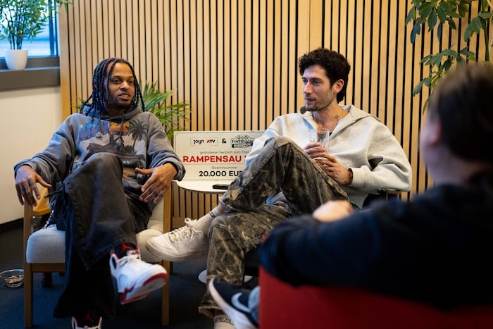 Marvin und Ferry erzählten „Krone“-Redakteur Robert Fröwein, was es heißt, ein Teil des ...